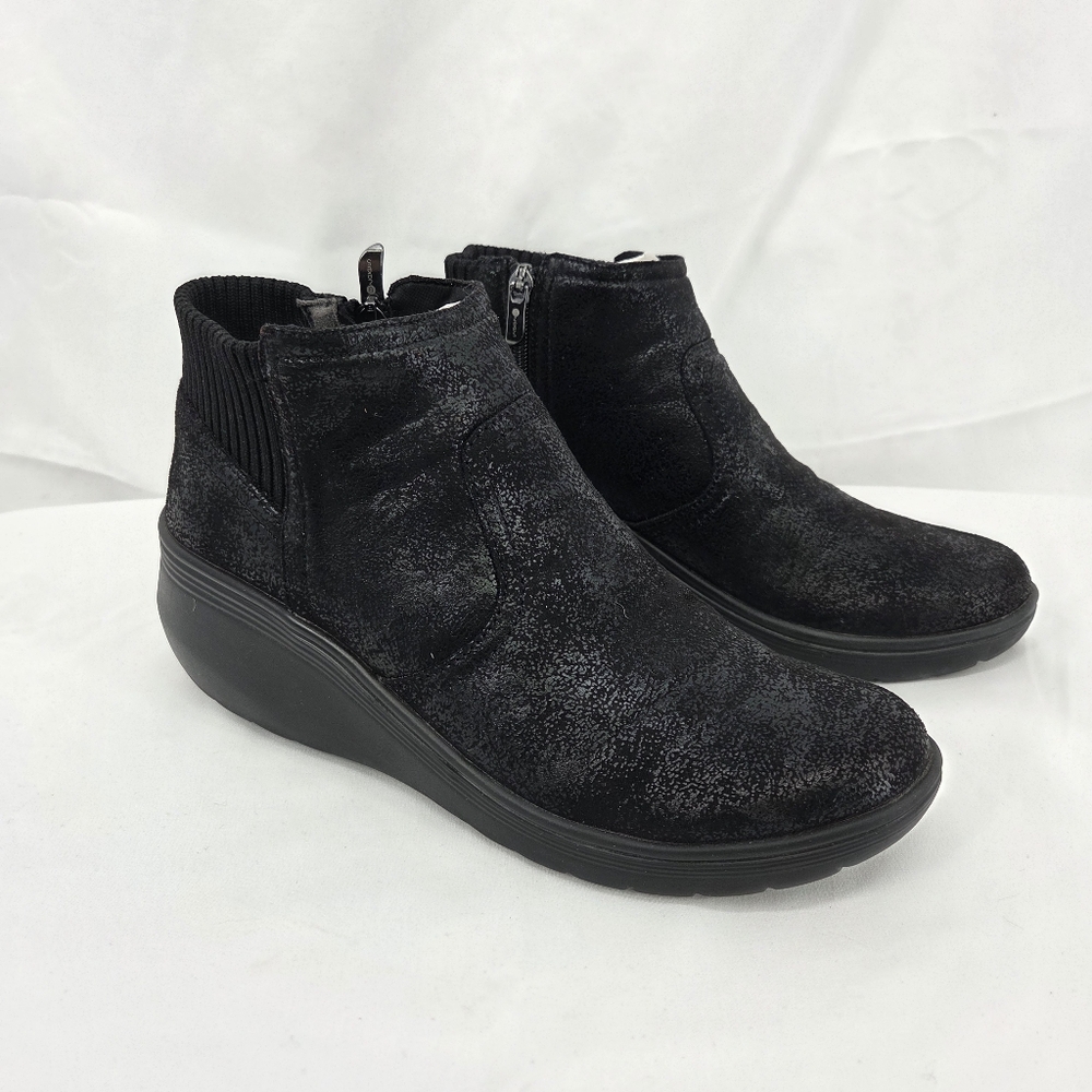 Bzee Weekend Women's Black Ankle Boots Sz 10M NWOT
